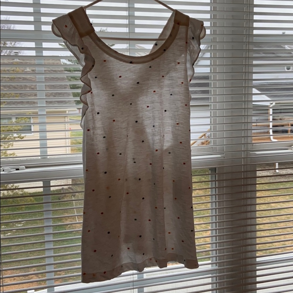 Ruffle tank